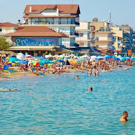 One Bedroom Appartement At Paralia 50 M Away From The Beach With Sea View Balcony And Wifi *