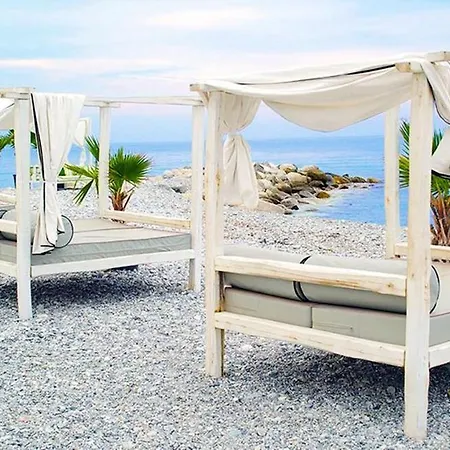Daire One Bedroom Appartement At Paralia 50 M Away From The Beach With Sea View Balcony And Wifi Paralía